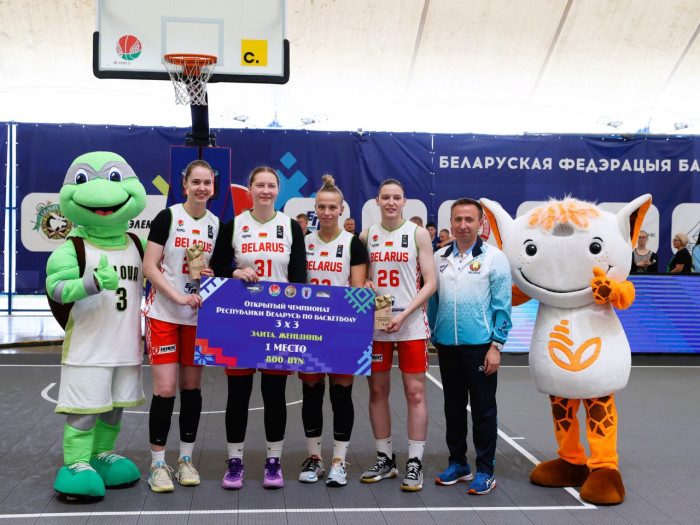 Игроки клуба в числе победителей и призёров 1-го этапа чемпионата Беларуси по баскетболу 3х3